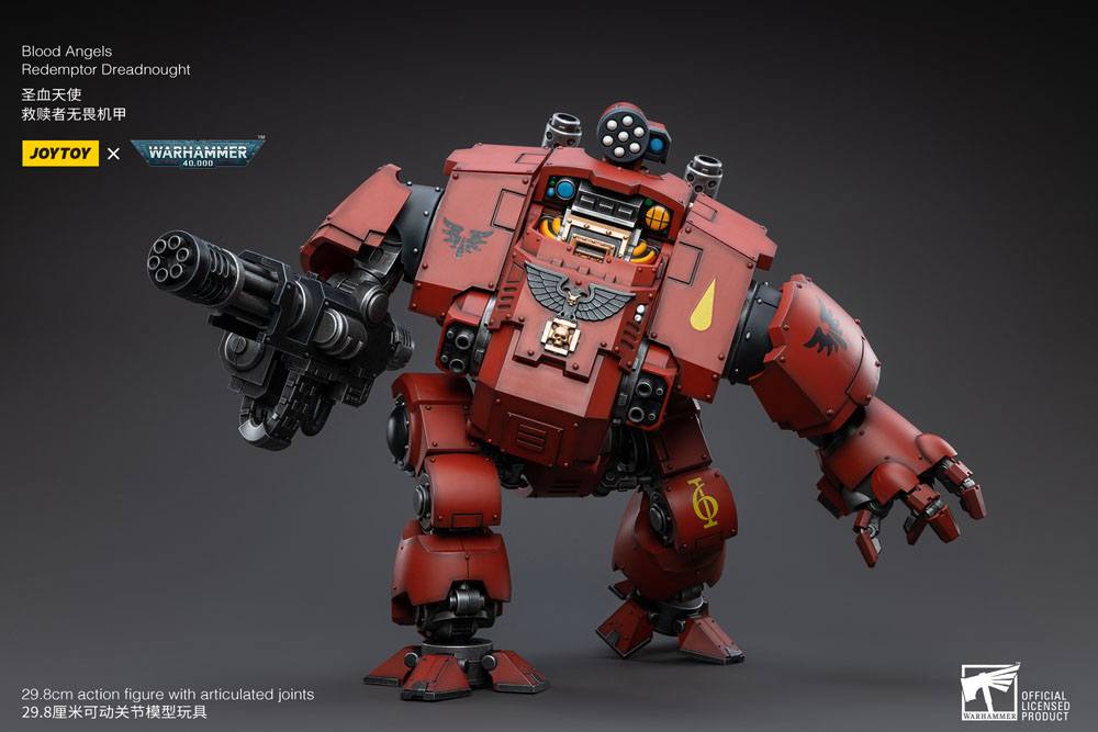 Warhammer 40k Actionfigur 1/18 Blood Angels Redemptor Dreadnought 30 cm - Preorder - ETA: 26.01.2026