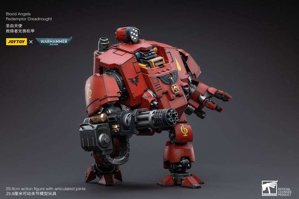 Warhammer 40k Actionfigur 1/18 Blood Angels Redemptor Dreadnought 30 cm - Preorder - ETA: 26.01.2026