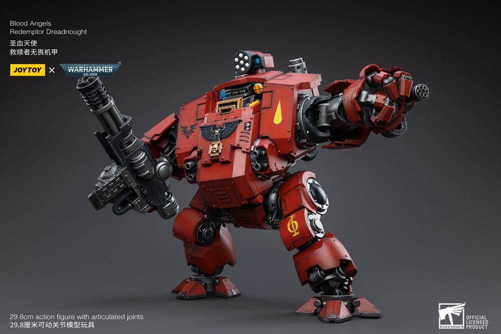 Warhammer 40k Actionfigur 1/18 Blood Angels Redemptor Dreadnought 30 cm - Preorder - ETA: 26.01.2026