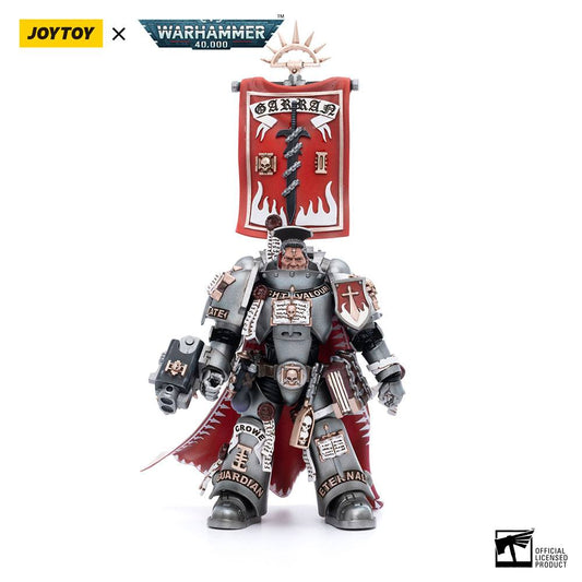 Warhammer 40k Actionfigur 1/18 Grey Knights Castellan Crowe 12 cm - Preorder - ETA: 25.10.2026