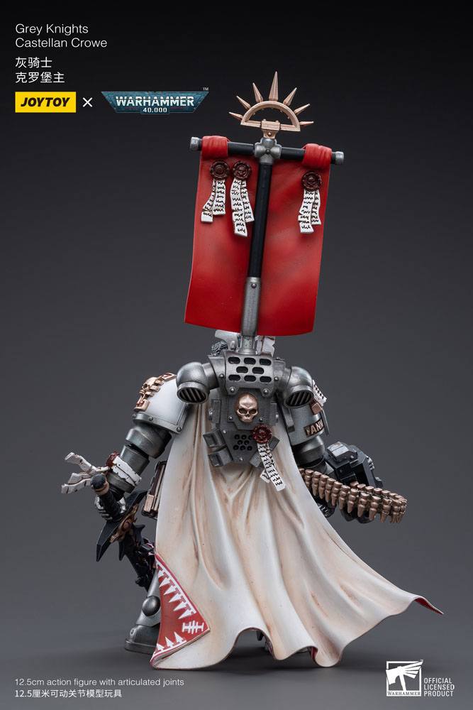 Warhammer 40k Actionfigur 1/18 Grey Knights Castellan Crowe 12 cm - Preorder - ETA: 25.10.2026