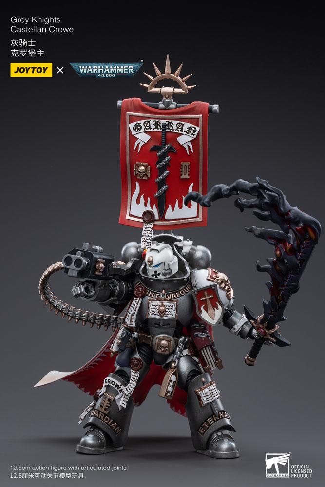 Warhammer 40k Actionfigur 1/18 Grey Knights Castellan Crowe 12 cm - Preorder - ETA: 25.10.2026