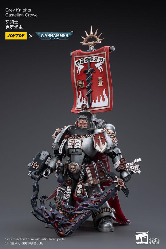 Warhammer 40k Actionfigur 1/18 Grey Knights Castellan Crowe 12 cm - Preorder - ETA: 25.10.2026