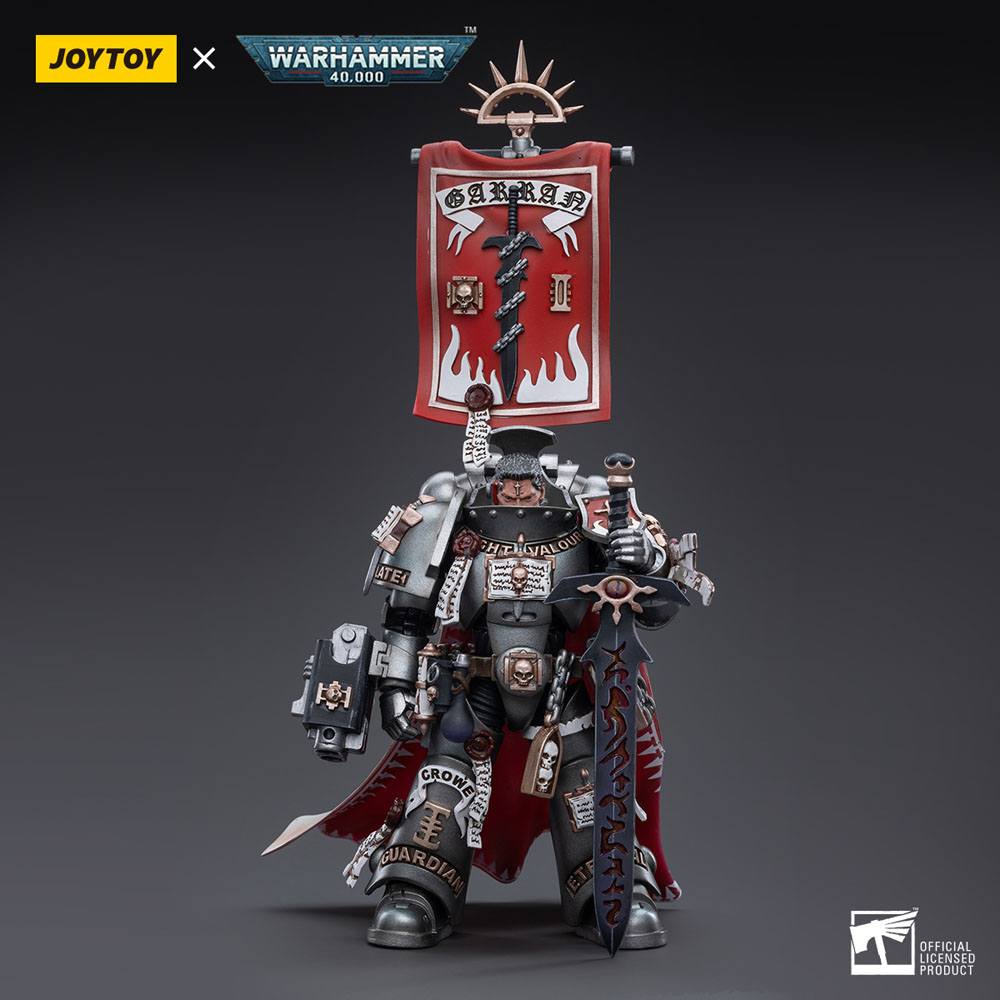 Warhammer 40k Actionfigur 1/18 Grey Knights Castellan Crowe 12 cm - Preorder - ETA: 25.10.2026