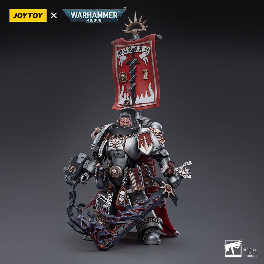 Warhammer 40k Actionfigur 1/18 Grey Knights Castellan Crowe 12 cm - Preorder - ETA: 25.10.2026