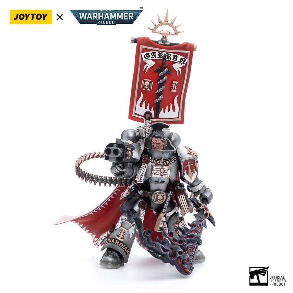Warhammer 40k Actionfigur 1/18 Grey Knights Castellan Crowe 12 cm - Preorder - ETA: 25.10.2026