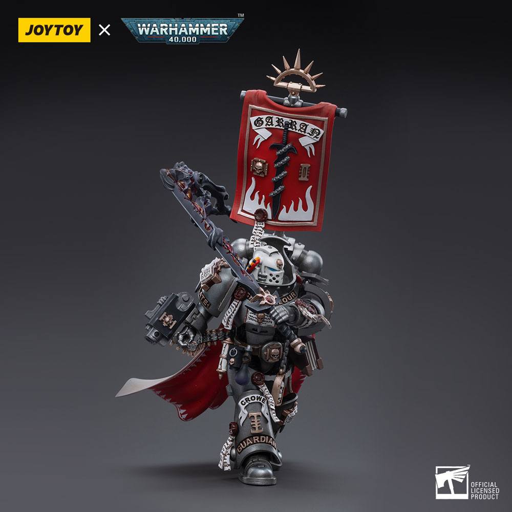 Warhammer 40k Actionfigur 1/18 Grey Knights Castellan Crowe 12 cm - Preorder - ETA: 25.10.2026