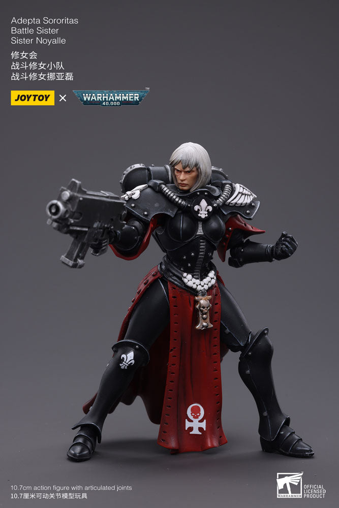 Warhammer 40k Actionfigur 1/18 Adepta Sororitas Battle Sister Sister Noyalle 10 cm - Preorder - ETA: 25.11.2026
