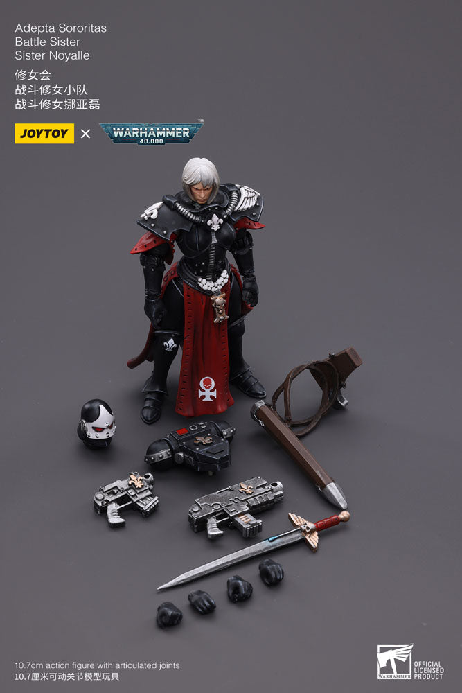 Warhammer 40k Actionfigur 1/18 Adepta Sororitas Battle Sister Sister Noyalle 10 cm - Preorder - ETA: 25.11.2026
