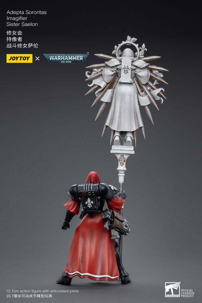Warhammer 40k Actionfigur 1/18 Adepta Sororitas Battle Sister Sister Saelon 10 cm - Preorder - ETA: 25.11.2026