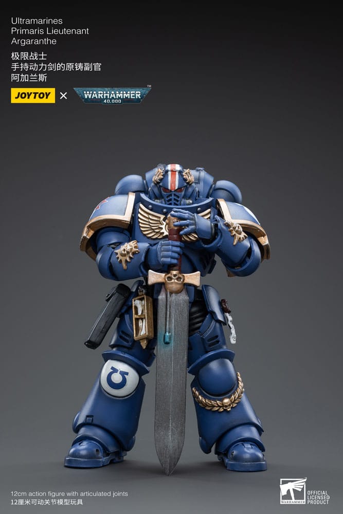 Warhammer 40k Actionfigur 1/18 Ultramarines Primaris Lieutenant Argaranthe 12 cm  - Preorder - ETA: 08.09.2025