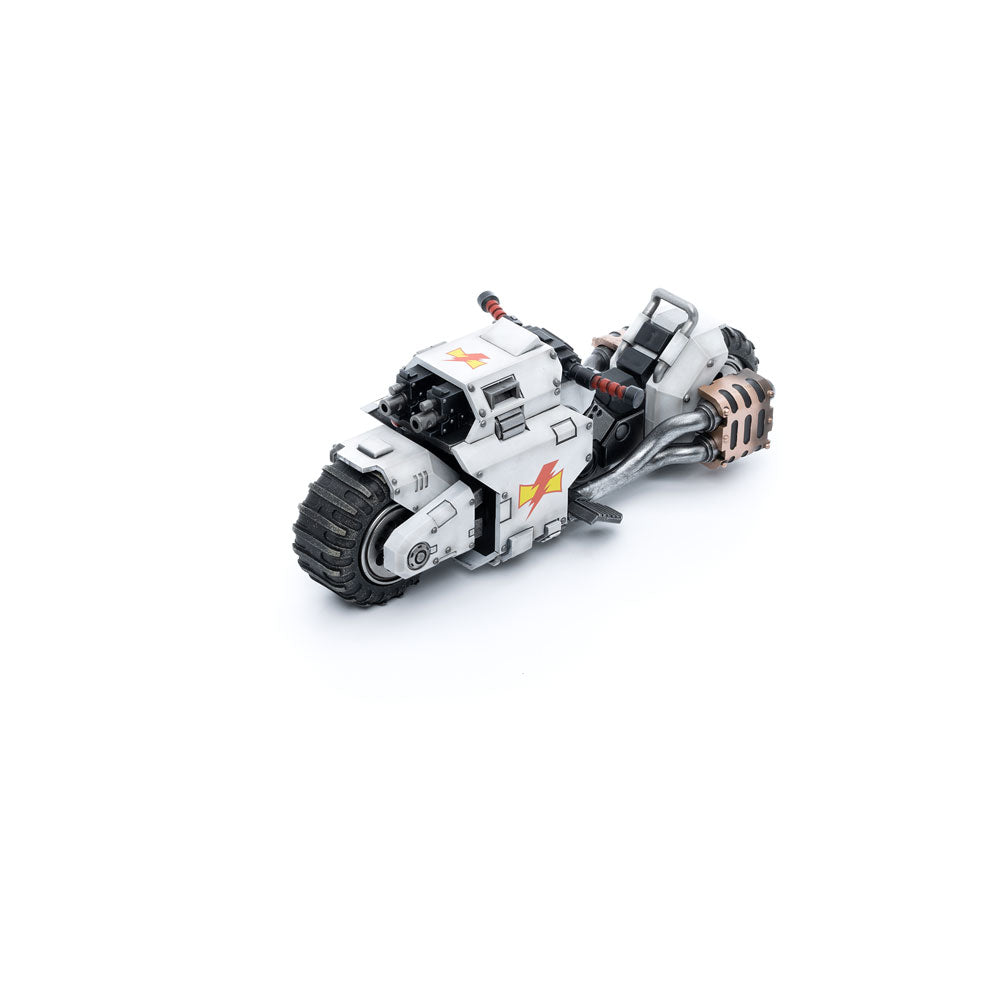 Warhammer 40k Fahrzeug 1/18 White Scars Raider-pattern Combat Bike 22 cm - Preorder - ETA: 10.08.2026