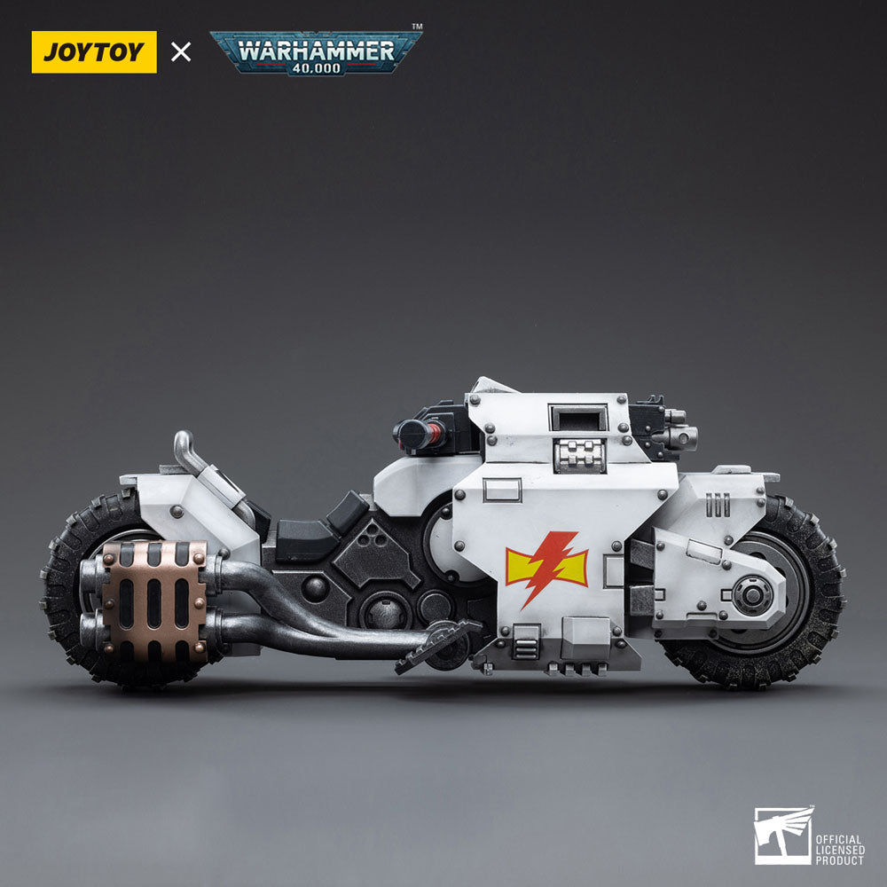 Warhammer 40k Fahrzeug 1/18 White Scars Raider-pattern Combat Bike 22 cm - Preorder - ETA: 10.08.2026