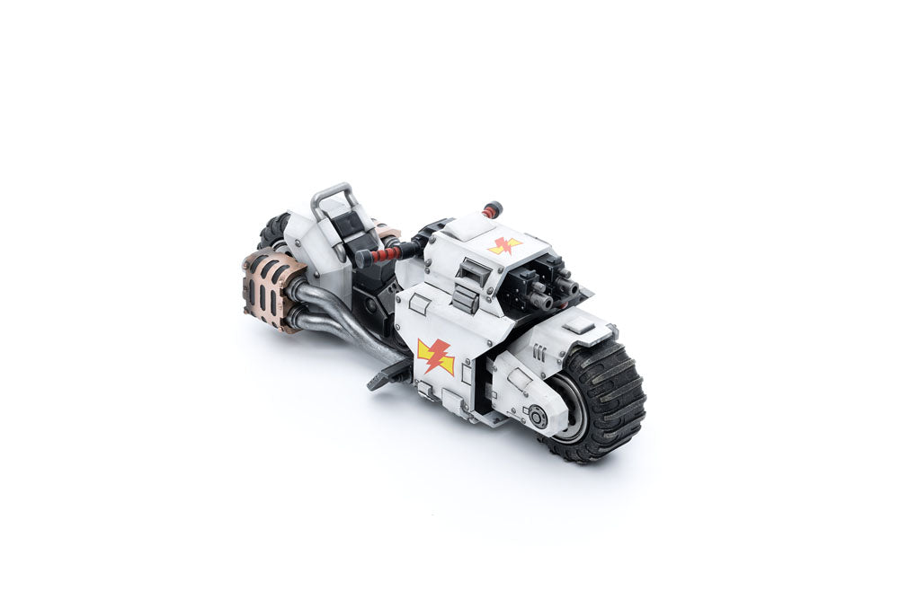 Warhammer 40k Fahrzeug 1/18 White Scars Raider-pattern Combat Bike 22 cm - Preorder - ETA: 10.08.2026