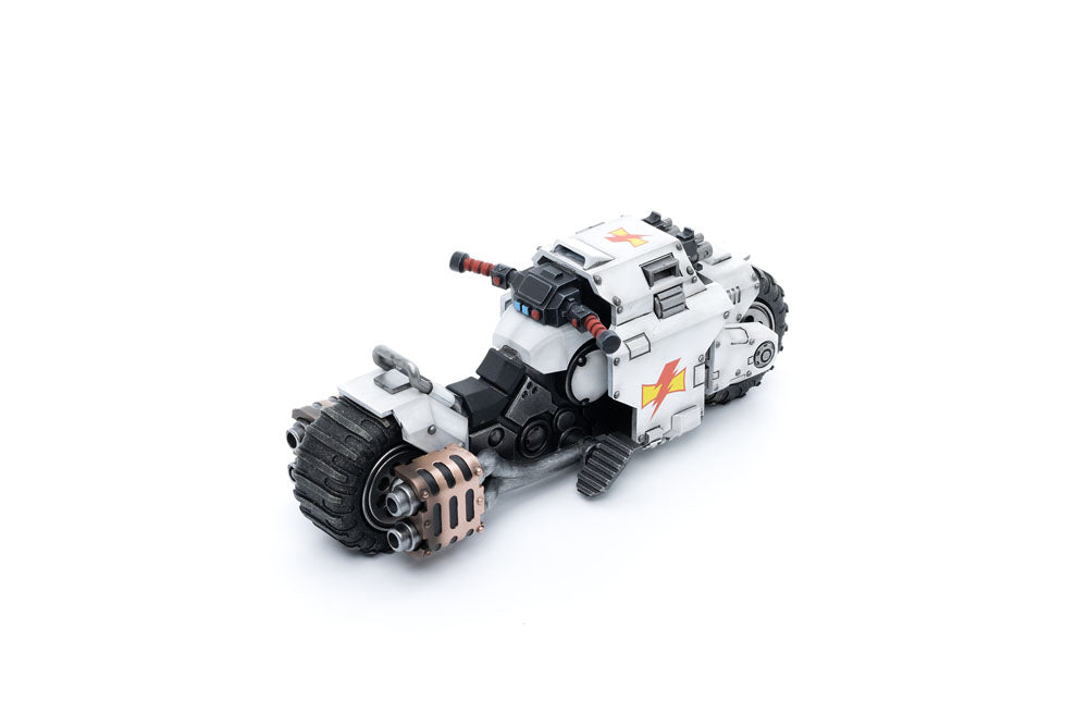 Warhammer 40k Fahrzeug 1/18 White Scars Raider-pattern Combat Bike 22 cm - Preorder - ETA: 10.08.2026
