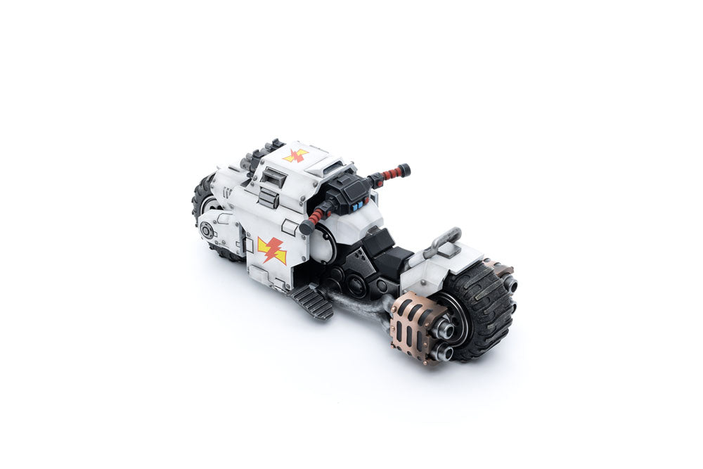 Warhammer 40k Fahrzeug 1/18 White Scars Raider-pattern Combat Bike 22 cm - Preorder - ETA: 10.08.2026