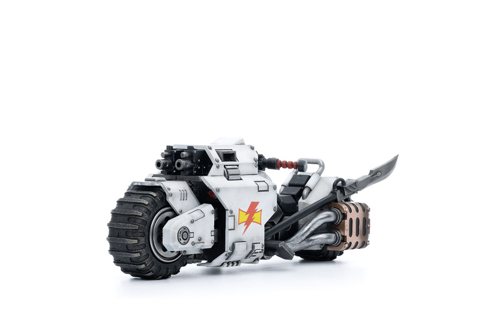 Warhammer 40k Fahrzeug 1/18 White Scars Raider-pattern Combat Bike 22 cm - Preorder - ETA: 10.08.2026