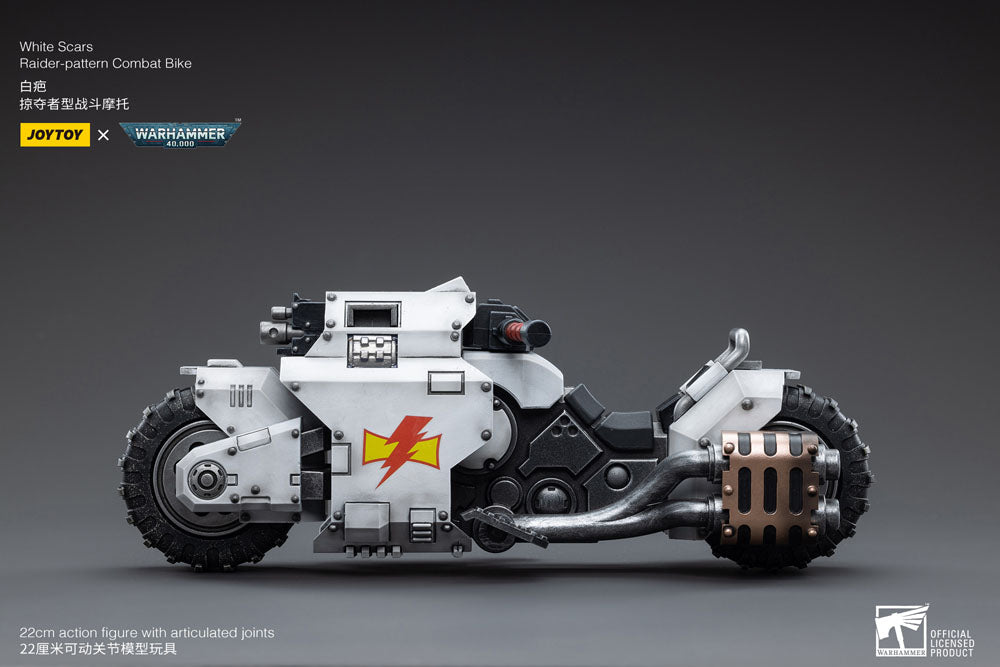 Warhammer 40k Fahrzeug 1/18 White Scars Raider-pattern Combat Bike 22 cm - Preorder - ETA: 10.08.2026