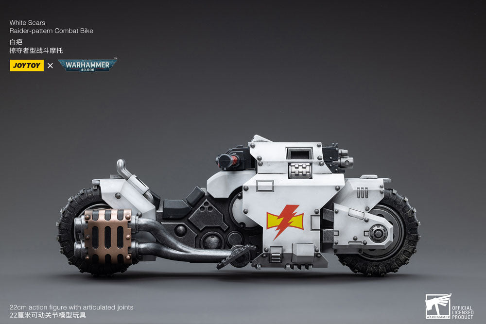 Warhammer 40k Fahrzeug 1/18 White Scars Raider-pattern Combat Bike 22 cm - Preorder - ETA: 10.08.2026