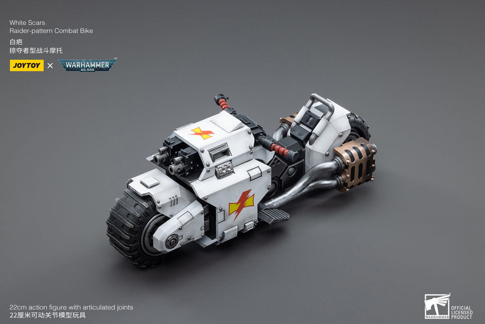 Warhammer 40k Fahrzeug 1/18 White Scars Raider-pattern Combat Bike 22 cm - Preorder - ETA: 10.08.2026