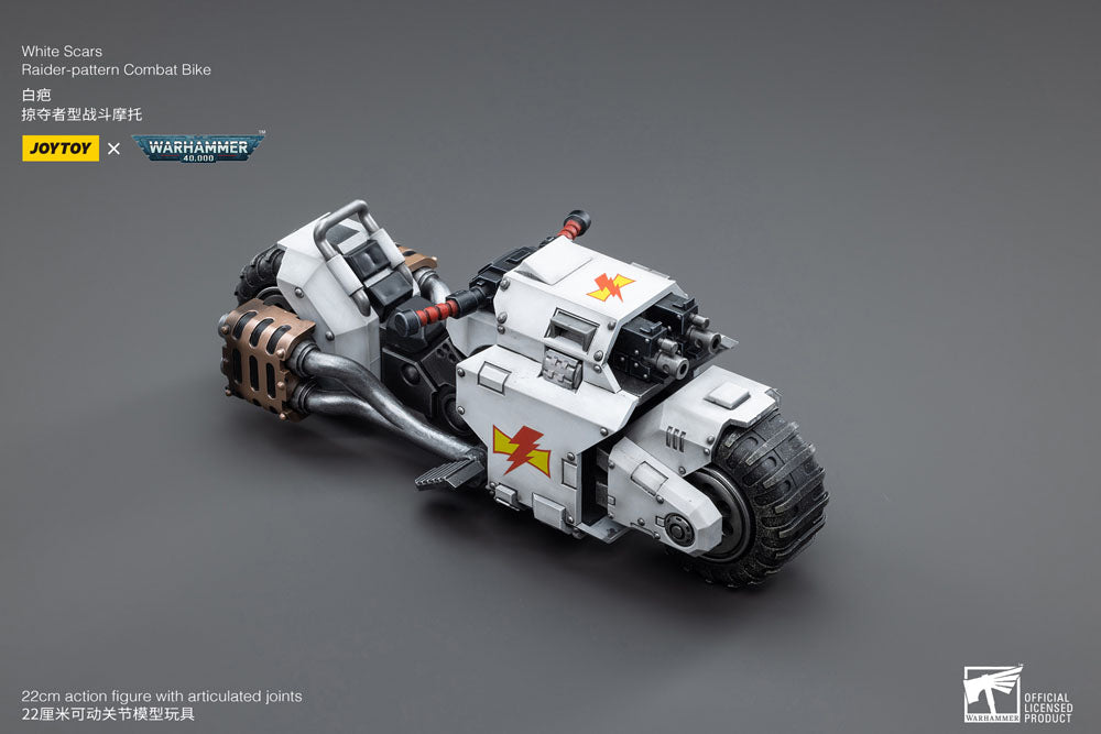 Warhammer 40k Fahrzeug 1/18 White Scars Raider-pattern Combat Bike 22 cm - Preorder - ETA: 10.08.2026