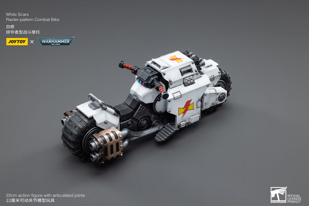 Warhammer 40k Fahrzeug 1/18 White Scars Raider-pattern Combat Bike 22 cm - Preorder - ETA: 10.08.2026