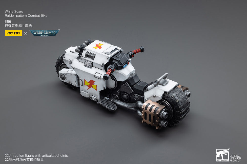 Warhammer 40k Fahrzeug 1/18 White Scars Raider-pattern Combat Bike 22 cm - Preorder - ETA: 10.08.2026