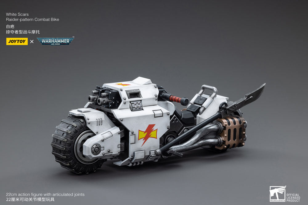 Warhammer 40k Fahrzeug 1/18 White Scars Raider-pattern Combat Bike 22 cm - Preorder - ETA: 10.08.2026