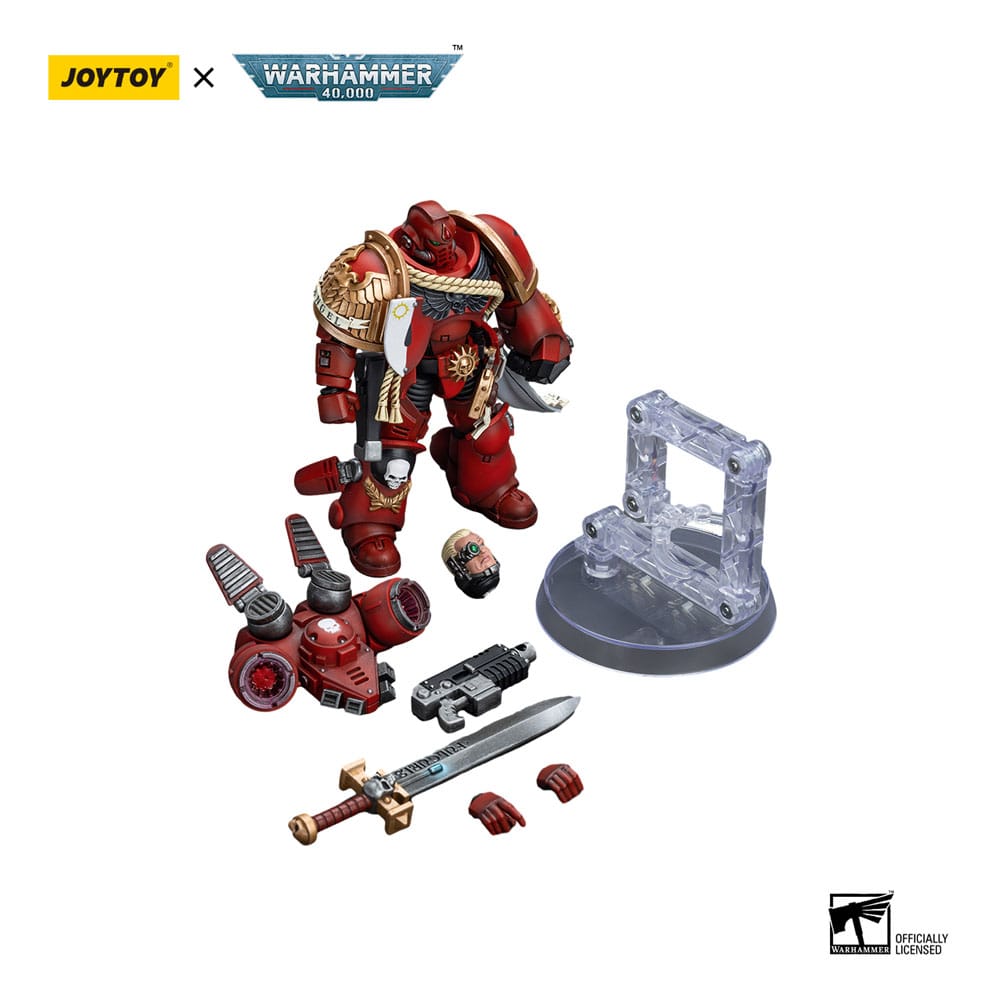 Warhammer The Horus Heresy Actionfigur 1/18 Blood Angels Captain With Jump Pack 12 cm - Preorder - ETA: 24.11.2025