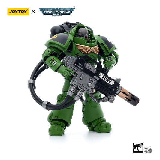 Warhammer 40k Actionfigur 1/18 Salamanders Eradicators Sergeant Bragar 12 cm  - Preorder - ETA: 25.01.2026