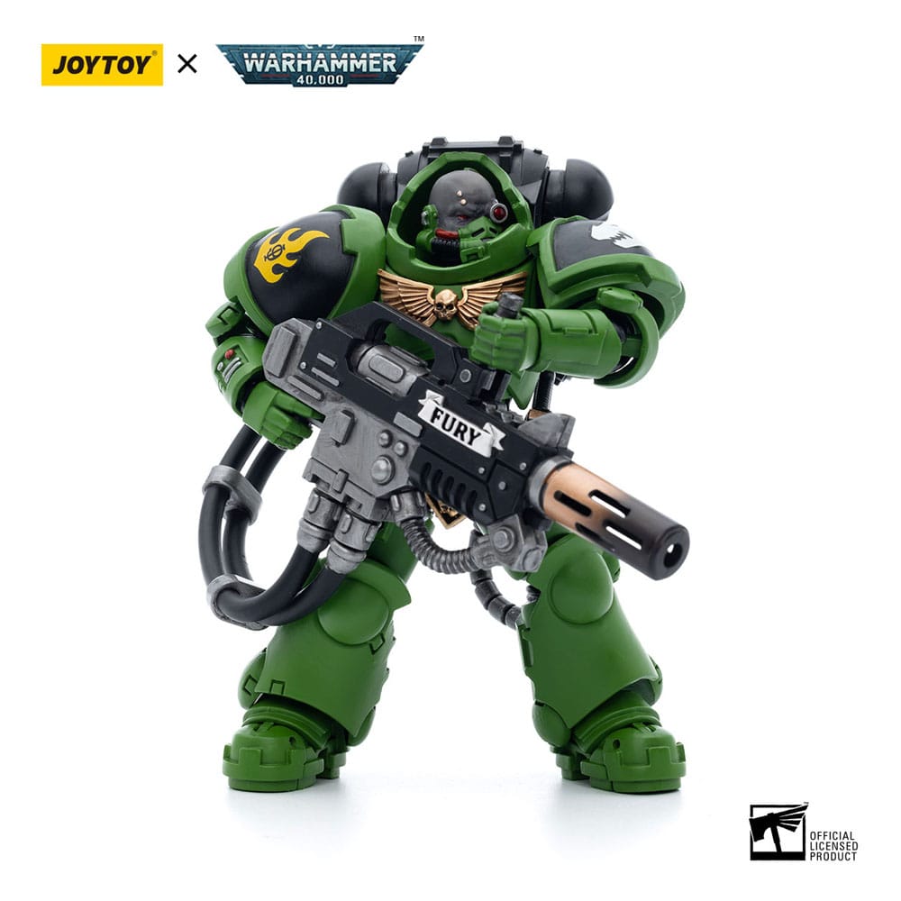 Warhammer 40k Actionfigur 1/18 Salamanders Eradicators Sergeant Bragar 12 cm  - Preorder - ETA: 25.01.2026