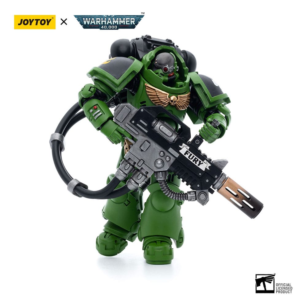 Warhammer 40k Actionfigur 1/18 Salamanders Eradicators Sergeant Bragar 12 cm  - Preorder - ETA: 25.01.2026