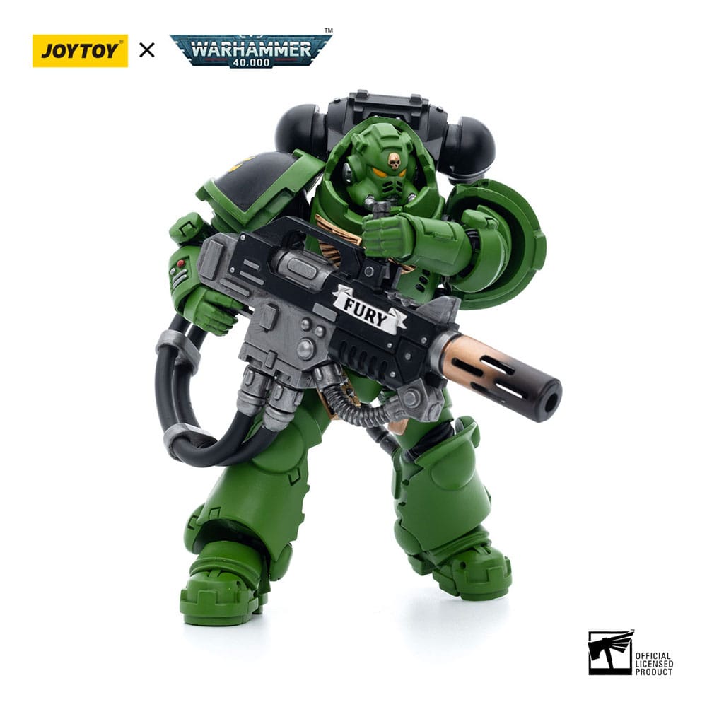 Warhammer 40k Actionfigur 1/18 Salamanders Eradicators Sergeant Bragar 12 cm  - Preorder - ETA: 25.01.2026