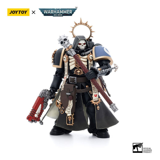 Warhammer 40k Actionfigur 1/18 Ultramarines Primaris Chaplain Brother Varus 12 cm - Preorder - ETA: 25.09.2026
