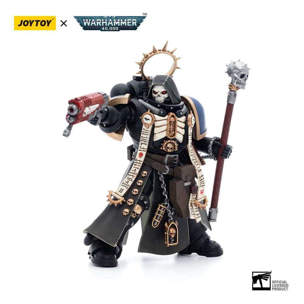 Warhammer 40k Actionfigur 1/18 Ultramarines Primaris Chaplain Brother Varus 12 cm - Preorder - ETA: 25.09.2026