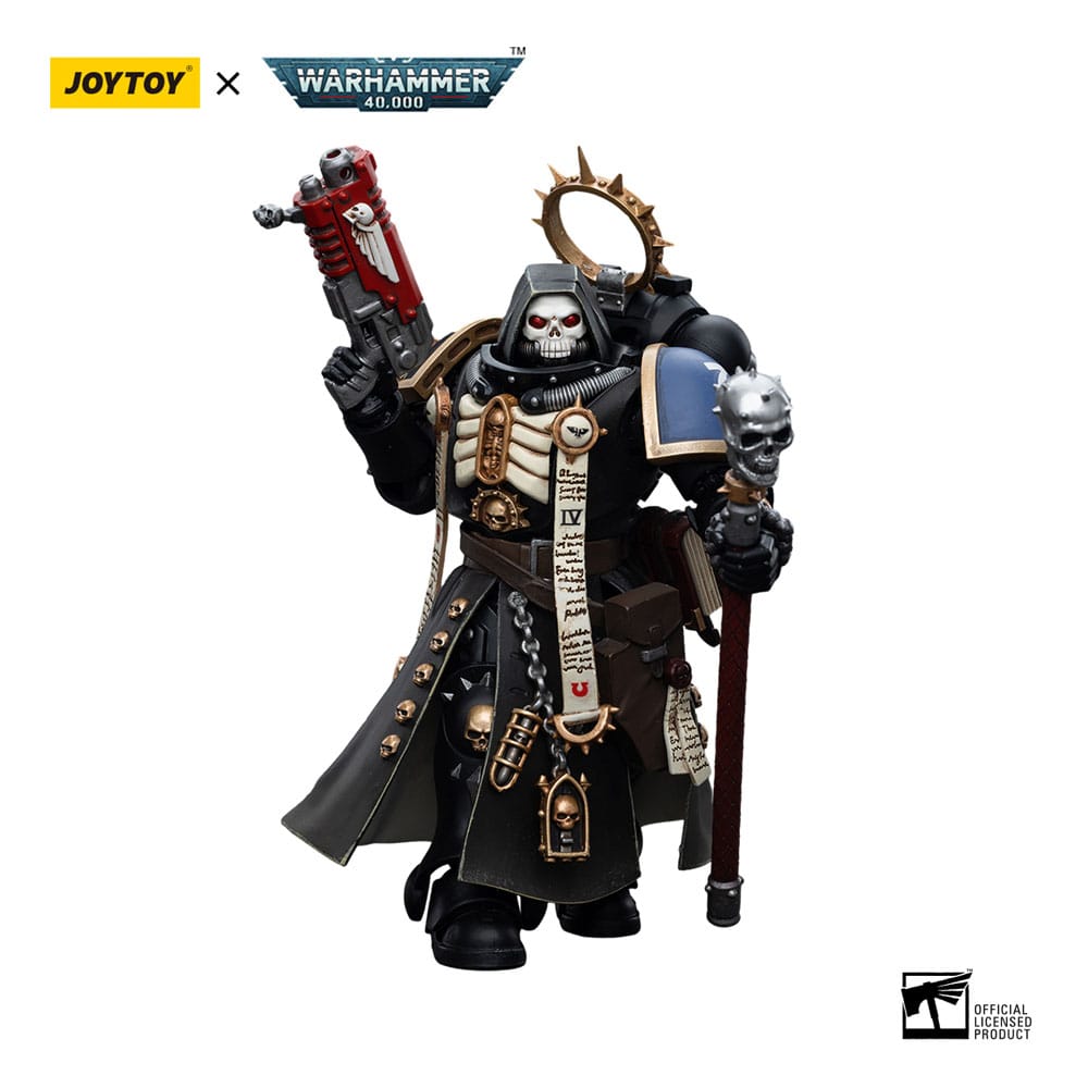 Warhammer 40k Actionfigur 1/18 Ultramarines Primaris Chaplain Brother Varus 12 cm - Preorder - ETA: 25.09.2026