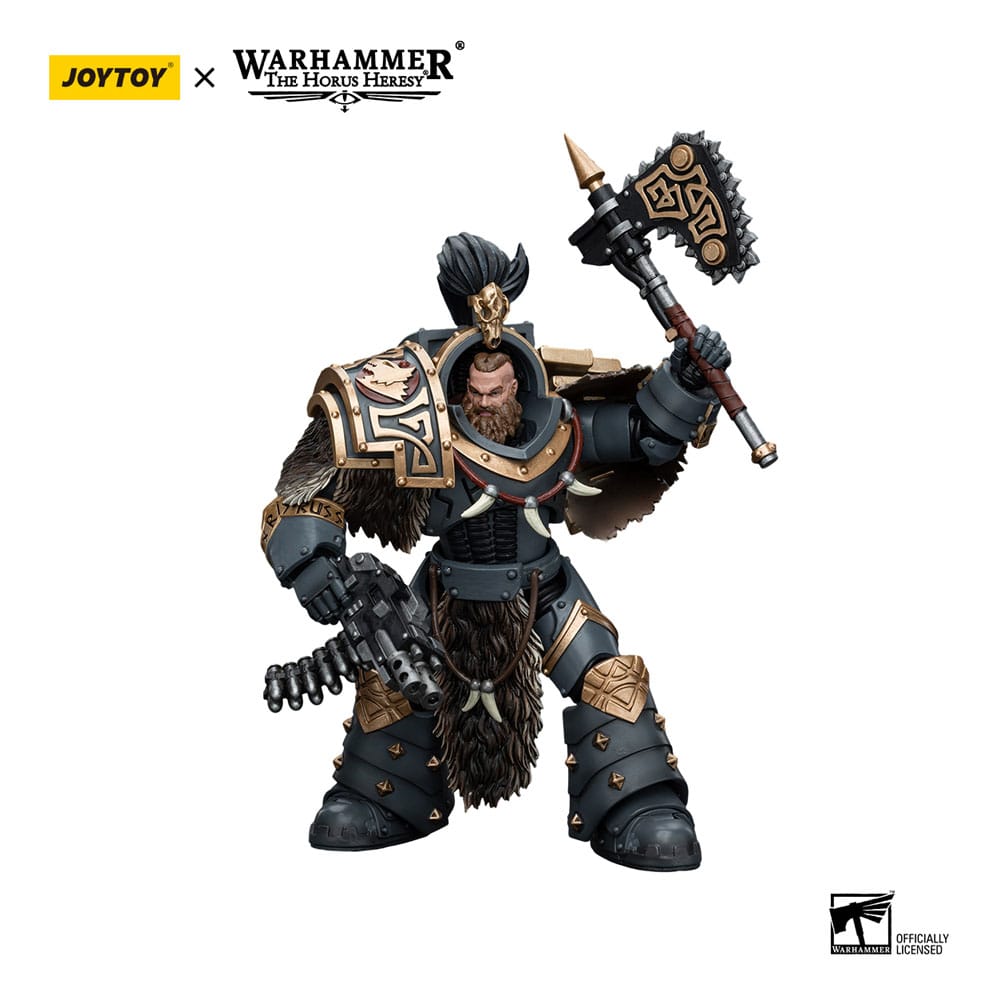 Warhammer The Horus Heresy Actionfigur 1/18 Space Wolves Varagyr Wolf Guard Squad Varagyr Terminator 4 12 cm - Preorder - ETA: 12.12.2025