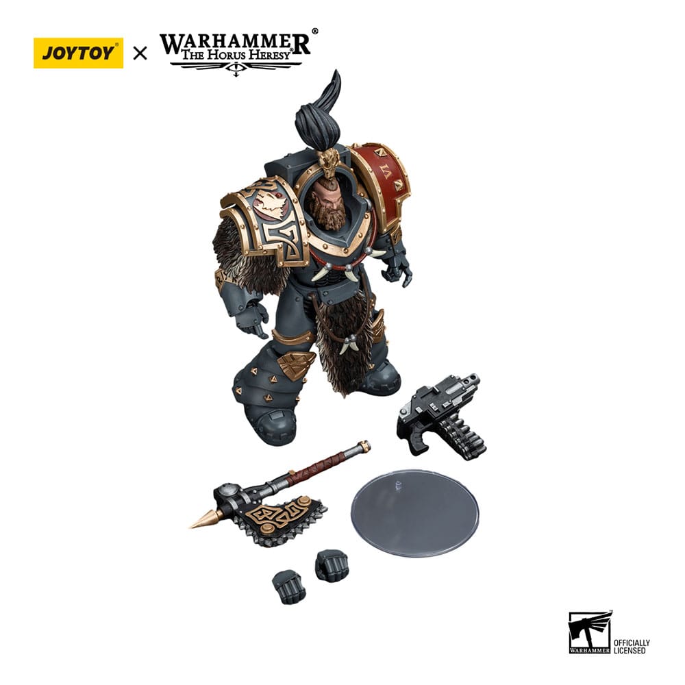 Warhammer The Horus Heresy Actionfigur 1/18 Space Wolves Varagyr Wolf Guard Squad Varagyr Terminator 4 12 cm - Preorder - ETA: 12.12.2025