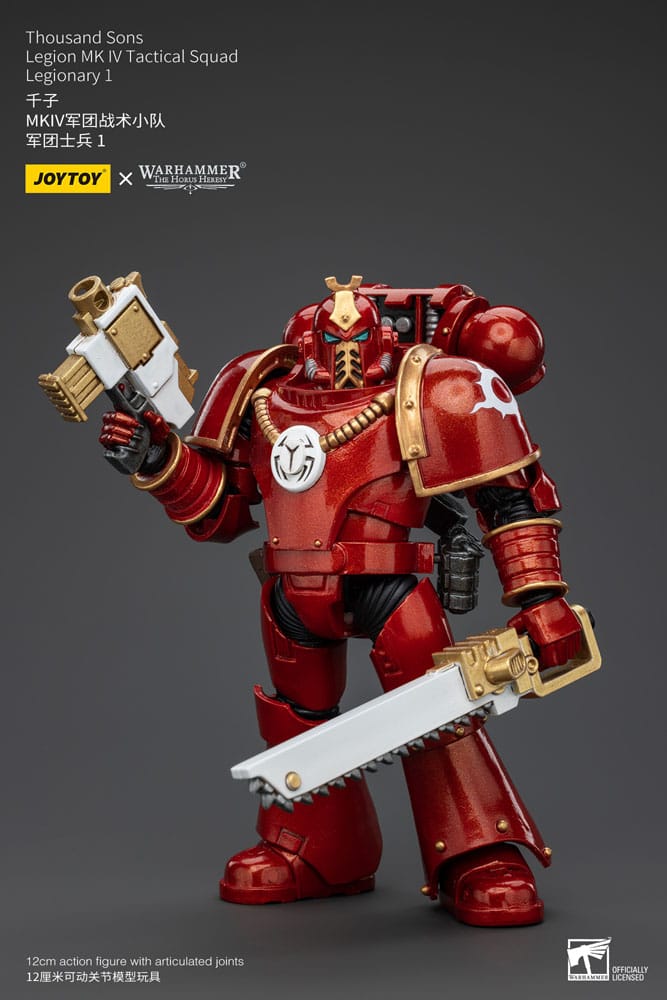 Warhammer The Horus Heresy Actionfigur 1/18 Thousand Sons Legion MK IV Tactical Squad Legionary 1 12 cm       - Versand: 5-7 Tage nach Bestellung