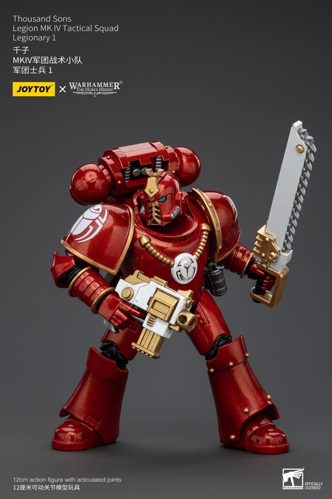 Warhammer The Horus Heresy Actionfigur 1/18 Thousand Sons Legion MK IV Tactical Squad Legionary 1 12 cm       - Versand: 5-7 Tage nach Bestellung