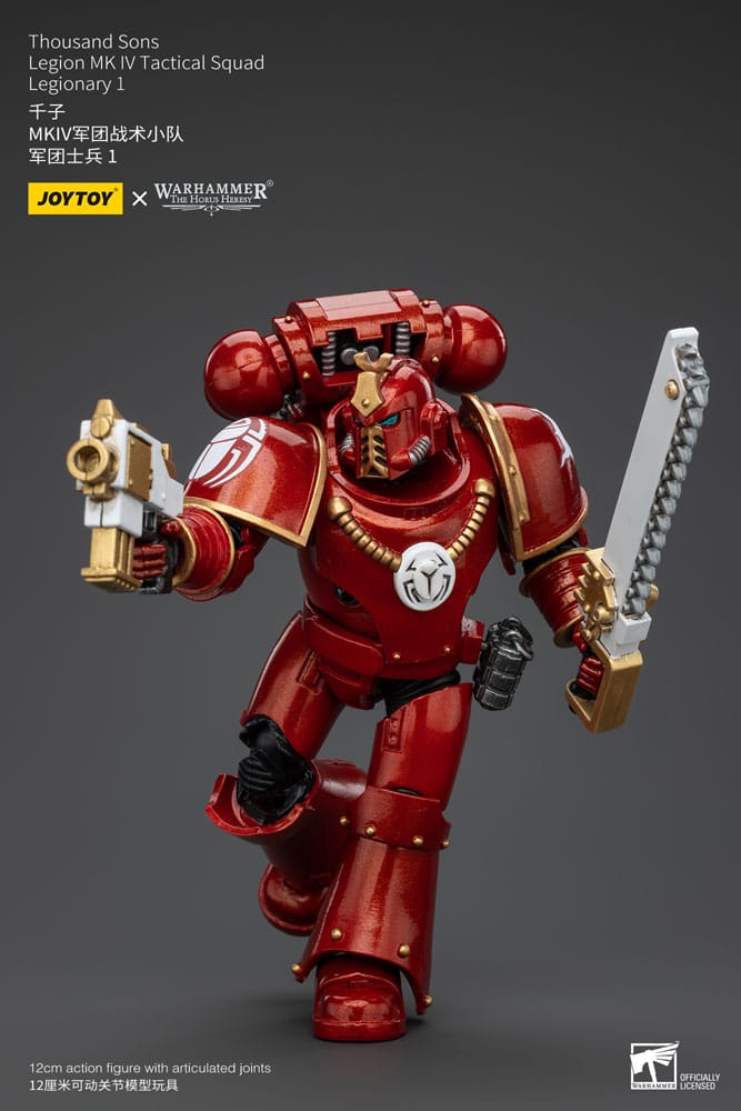 Warhammer The Horus Heresy Actionfigur 1/18 Thousand Sons Legion MK IV Tactical Squad Legionary 1 12 cm       - Versand: 5-7 Tage nach Bestellung