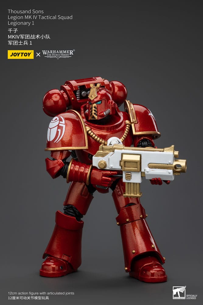 Warhammer The Horus Heresy Actionfigur 1/18 Thousand Sons Legion MK IV Tactical Squad Legionary 1 12 cm       - Versand: 5-7 Tage nach Bestellung