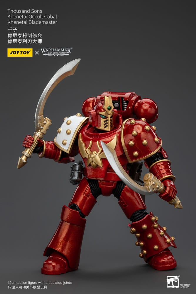 Warhammer The Horus Heresy Actionfigur 1/18 Thousand Sons Khenetai Occult Cabal Khenetai Blademaster 12 cm       - Versand: 5-7 Tage nach Bestellung