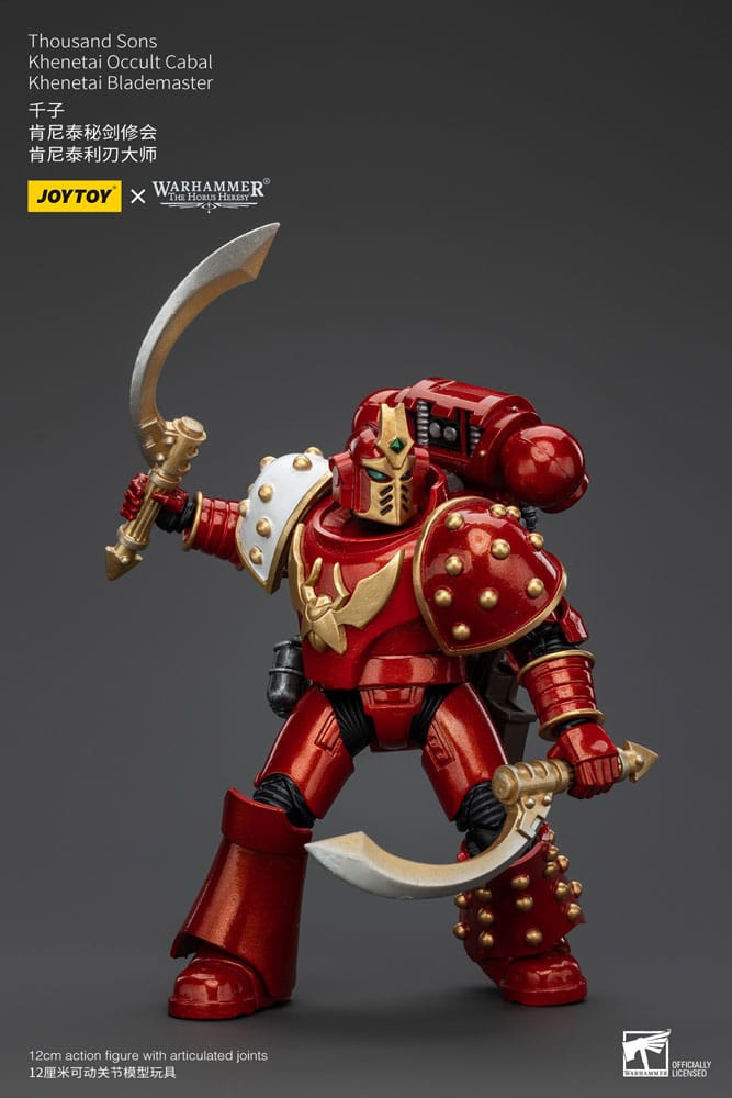 Warhammer The Horus Heresy Actionfigur 1/18 Thousand Sons Khenetai Occult Cabal Khenetai Blademaster 12 cm       - Versand: 5-7 Tage nach Bestellung