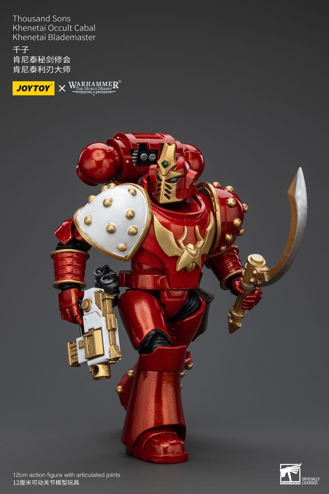 Warhammer The Horus Heresy Actionfigur 1/18 Thousand Sons Khenetai Occult Cabal Khenetai Blademaster 12 cm       - Versand: 5-7 Tage nach Bestellung