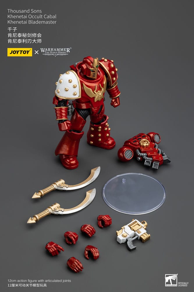 Warhammer The Horus Heresy Actionfigur 1/18 Thousand Sons Khenetai Occult Cabal Khenetai Blademaster 12 cm       - Versand: 5-7 Tage nach Bestellung