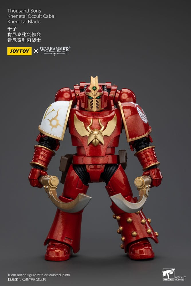 Warhammer The Horus Heresy Actionfigur 1/18 Thousand Sons Khenetai Occult Cabal Khenetai Blade 12 cm       - Versand: 5-7 Tage nach Bestellung