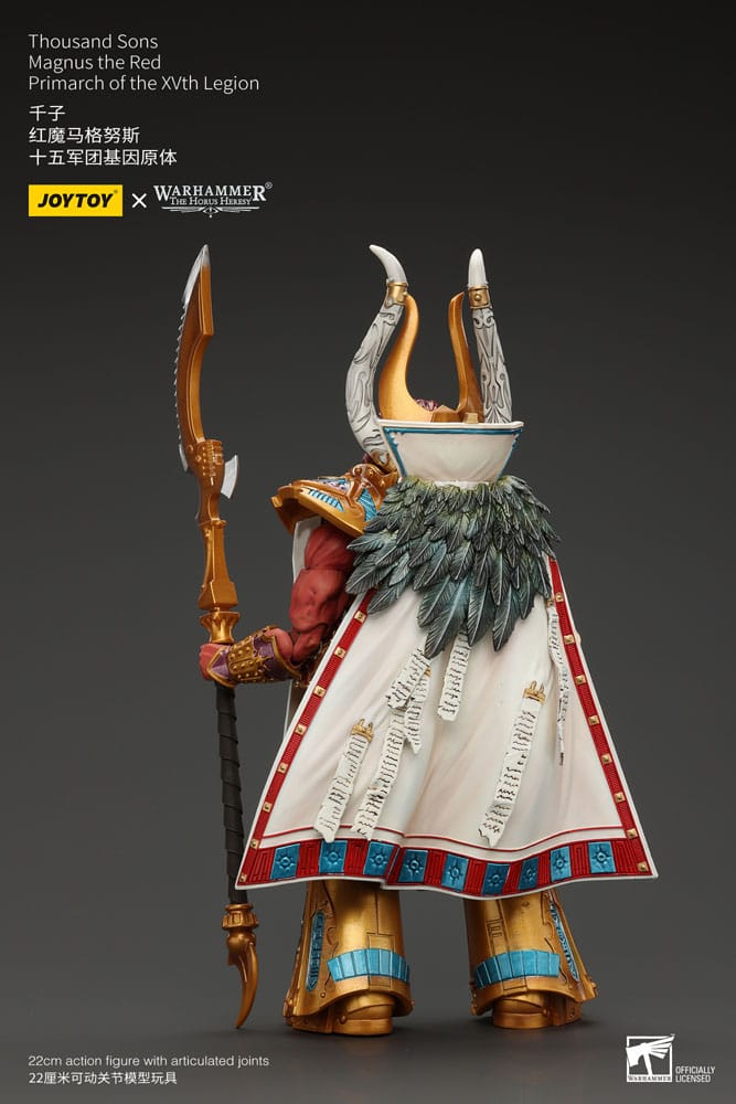 Warhammer The Horus Heresy Actionfigur 1/18 Thousand sons Magnus the Red Primarch of the XVth Legion 12 cm   - Versand: 5-7 Tage nach Bestellung