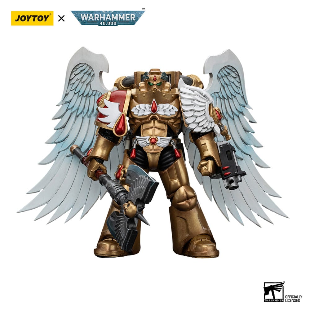 Warhammer 40,000 Actionfigur 1/18 Blood Angels Sanguinary Guard with Encarmine Axe 12 cm - Versand: 5-7 Tage nach Bestellung
