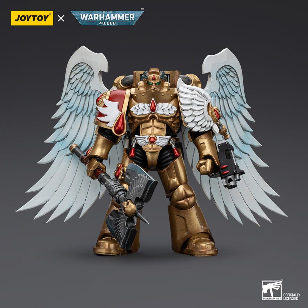 Warhammer 40,000 Actionfigur 1/18 Blood Angels Sanguinary Guard with Encarmine Axe 12 cm - Versand: 5-7 Tage nach Bestellung